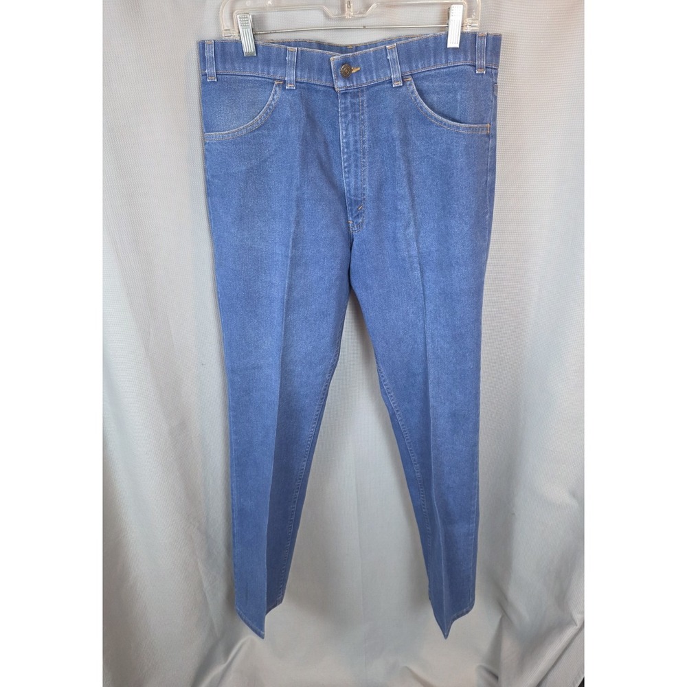 Vintage Levi's‎ With A Skosh More Room Jeans 36x31 Blue Tab Denim USA 80s